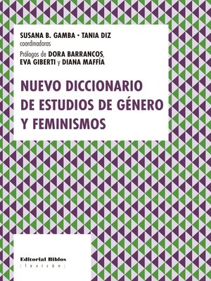 cover image of Nuevo diccionario de estudios de género y feminismos